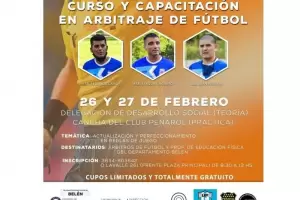 En Beln, se realizarn capacitaciones de voleibol y para rbitros de ftbol