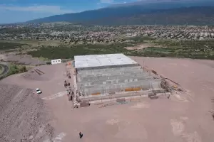 Importante avance de la obra Cisterna Quebrada de Moreira