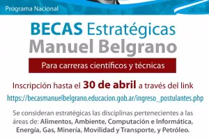 Inscripcin a Becas Nacionales Manuel Belgrano
