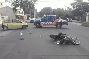 Dos mujeres resultaron lesionadas tras chocar contra una  moto