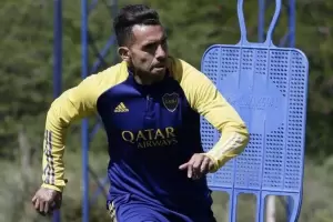 Tevez se reincorpor a los entrenamientos de Boca despus de la licencia por la muerte de su padre