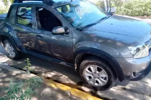 Recuperan la camioneta del juez Porfirio Acua