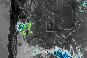 Alerta del SMN por tormentas fuertes y lluvias intensas