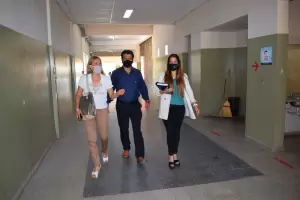Supervisaron la Escuela Secundaria N 77