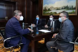 Jalil se reuni con el ministro Matas Kulfas