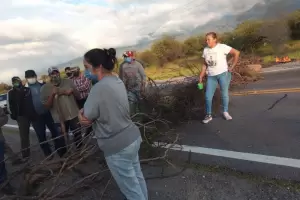 Municipales de Huillapima levantaron el corte sobre ruta 38
