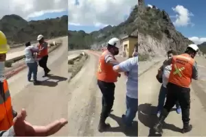 VIDEO: sacaron a empujones a delegados de AOMA