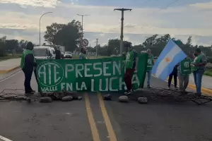 Se levant el corte en Valle Viejo