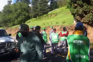 ATE protesta en Las Juntas y Andalgal