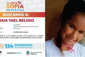 Desesperada bsqueda de Maia, una nena de 7 aos que est desaparecida