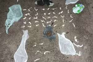 La polica intercept a delivery de droga que usaba un auto para las entregas