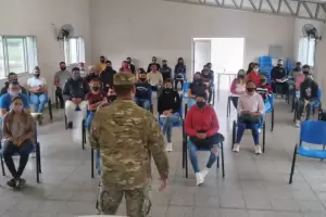 El Ejrcito Argentino visit Chumbicha