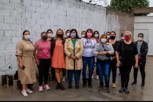 Jorge Moreno visit a la Federacin de Cooperativa "Alfa & Omega"