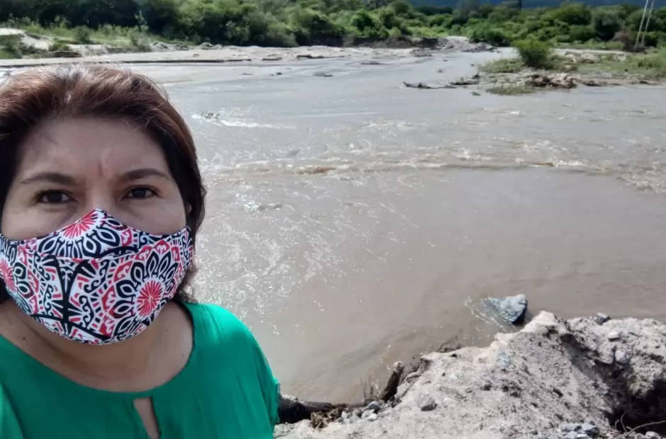 Nada detuvo a la docente y la directora de la Escuela Secundaria Rural N� 17 de