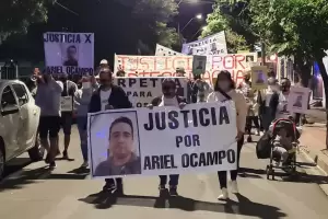 Mientras la jueza resuelve hoy si los imputados siguen presos, la familia volvi a marchar