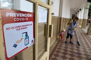 Contagios en la Escuela Sarmiento- Moreno: an no se puede confirmar la cantidad de casos