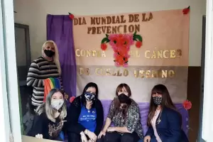 Prevencin contra el cncer de cuello uterino en Fray Mamerto Esqui
