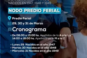 Salud comienza con la vacunacin para adultos de 72, 73 y 74 aos