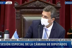 Fuerte cruce entre la diputada Mnica Frade y Sergio Massa por las vacunas