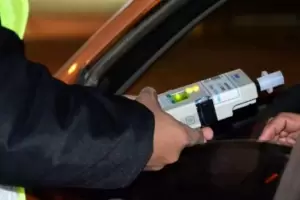 Dio positivo en un control de alcoholemia: tena 2,59 gramos de alcohol en sangre