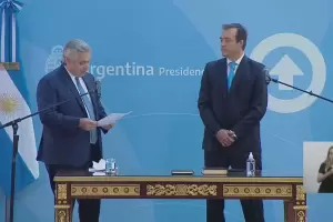 Asumi el ministro de Justicia, Martn Soria