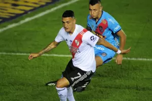 River no pudo romper el cero ante Arsenal