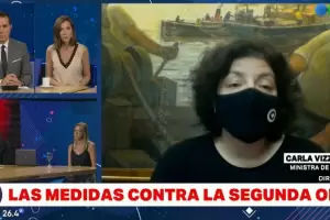 El tenso cruce en vivo entre Cristina Prez y Carla Vizzotti tras los anuncios de nuevas restricciones