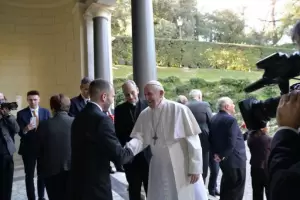 Martn Guzmn se reuni con el papa Francisco para hablar de la deuda con el FMI
