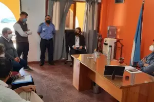 Autoridades de Gobierno y Derechos Humanos en Andalgal