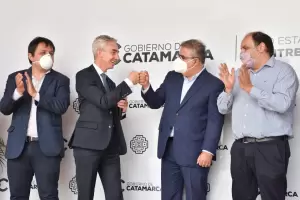 El gobernador Jalil expres� sus condolencias por la muerte de Mario Meoni