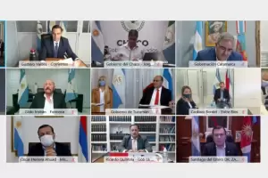 Alberto Fernndez encabez una videoconferencia con doce gobernadores para evaluar la situacin sanitaria