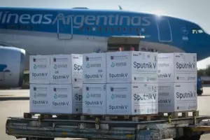 Llega esta tarde un nuevo vuelo de Mosc� con m�s vacunas Sputnik V