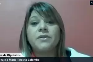 Emotivo homenaje a Marita Colombo en la Cmara de Diputados