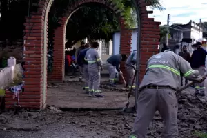 Iniciaron los trabajos para la puesta en valor del Paseo de Los Arcos