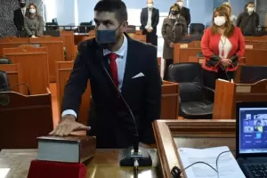 Diego Figueroa dijo que quiere "honrar la banca que Marita ocup de la mejor manera"