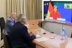 El Presidente mantendr una videoconferencia con Angela Merkel