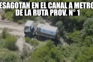 Fray Mamerto Esqui: atribuyen el derrame cloacal al bajo presupuesto y falta de personal idneo