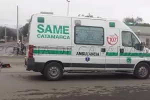 Dobl sin poner luces y lo choc una moto