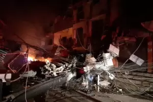 Se derrumb� un edificio de cuatro pisos en R�o de Janeiro: hay personas bajo los escombros