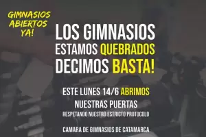Gimnasios amenazan con abrir sus puertas pese a las prohibiciones: "Estamos desesperados"