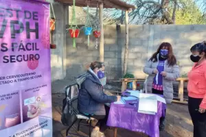 Realizan campaa preventiva de cncer de cuello uterino en Valle Viejo