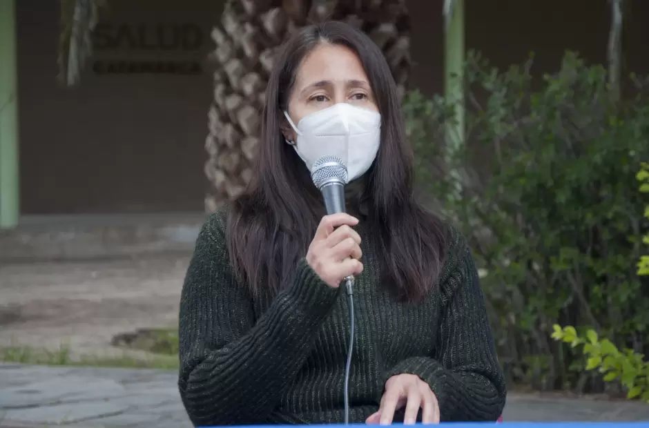 Vernica Campi, directora provincial del Laboratorio Central
