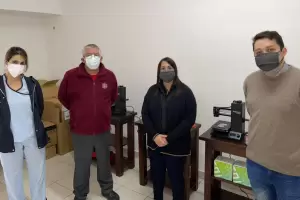 Inauguraron una sala de impresin 3D de elementos sanitarios en el Hospital Malbrn
