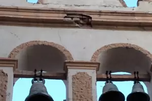 Preocupacin por daos estructurales en la Capilla de San Antonio