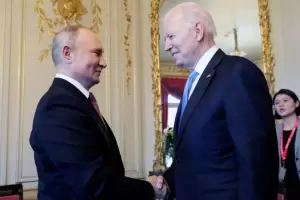 Primera reunin bilateral: Vladimir Putin y Joe Biden se ven las caras en Ginebra