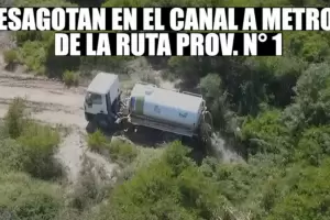 Derrame cloacal en FME: informe de la UNCA confirma impacto ambiental
