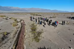 El gobernador inaugur la histrica obra de canalizacin del ro Guanchn y recorri los avances en el nuevo Hospital de Fiambal