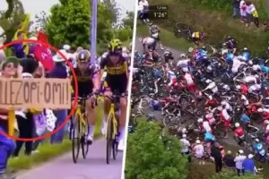 Tras cuatro d�as de b�squeda, detuvieron a la mujer que desat� un accidente masivo en el Tour de Francia