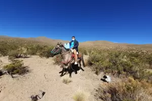 Santa Mara: vacunan a personas mayores de 18 aos en zonas serranas del departamento