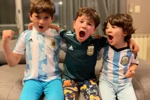 El festejo familiar de Messi: la videollamada con su familia, el aguante de sus hijos y la ilusi�n por la Copa Am�rica